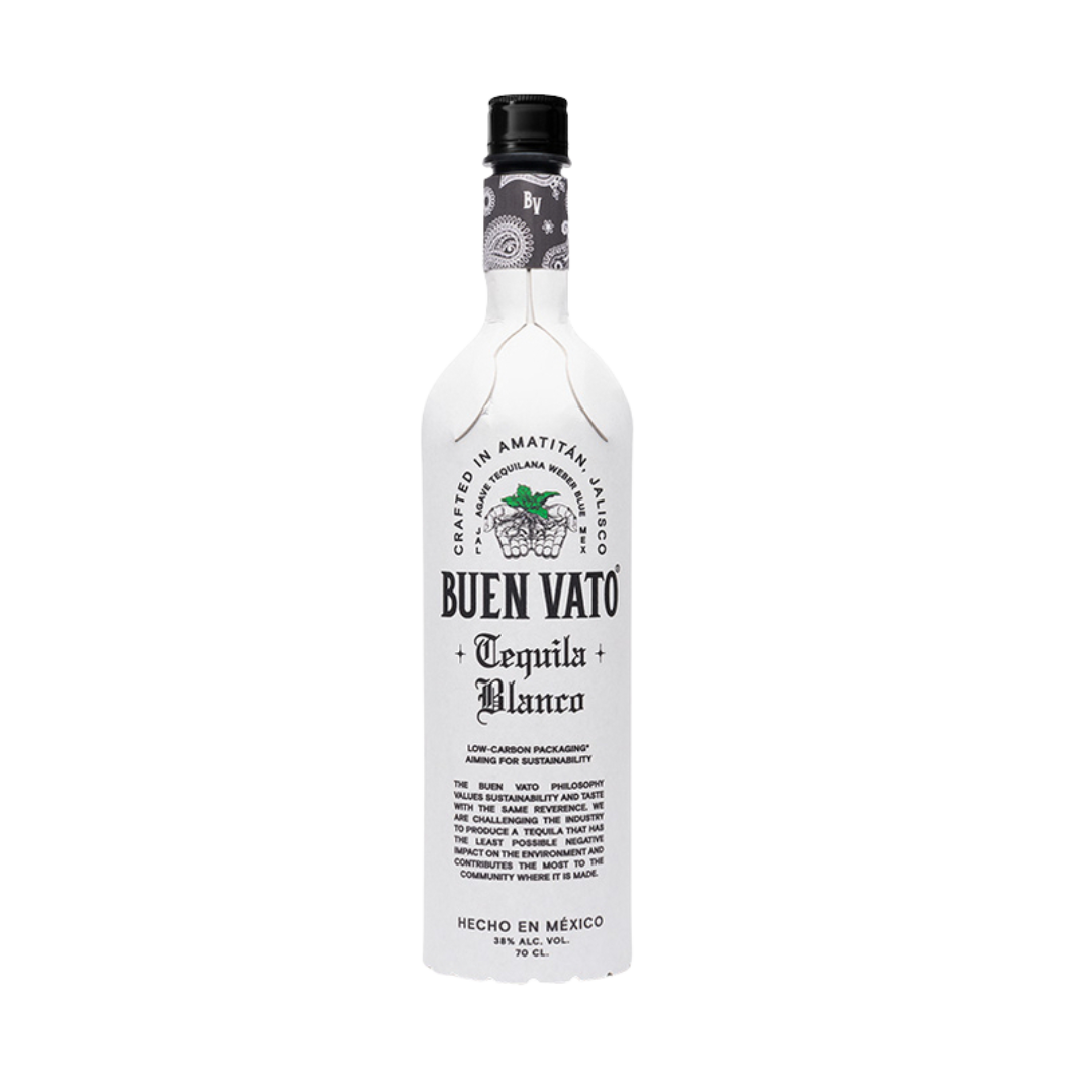 Buen Vato – Blanco Tequila (Paper Bottle) 70 cl