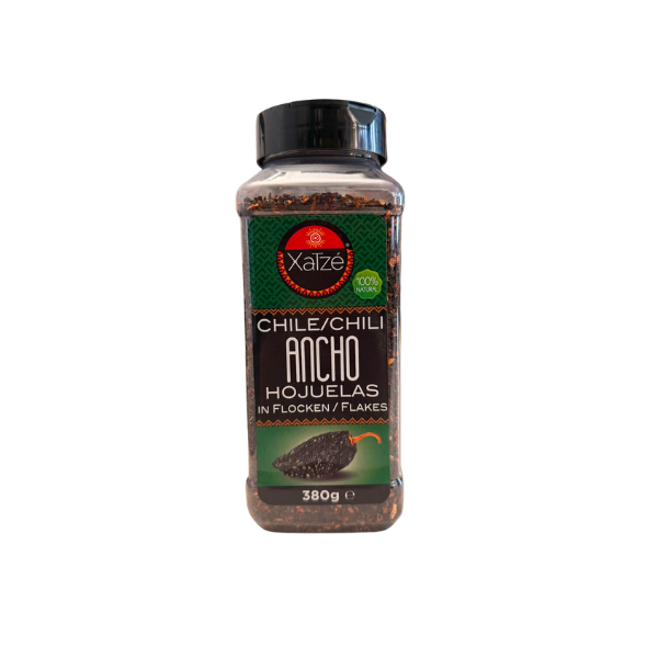 Chile Ancho en Hojuelas – Xatzé 380g