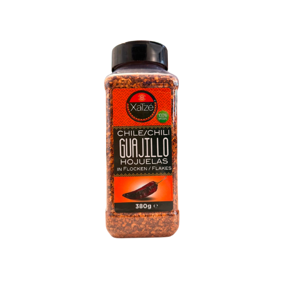 Chile Guajillo en Hojuelas – Xatzé 380g