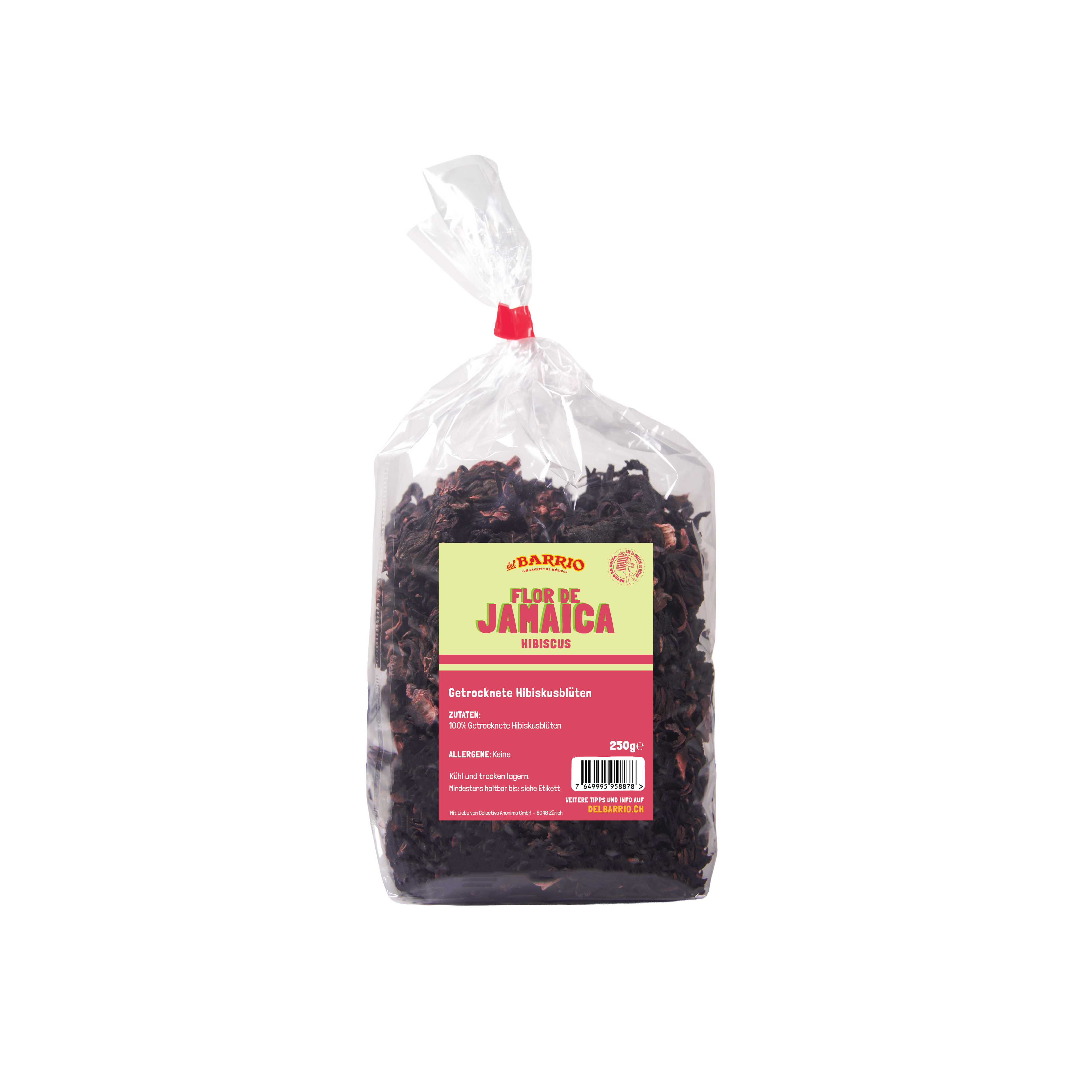 Flor De Jamaica 250g - Del Barrio