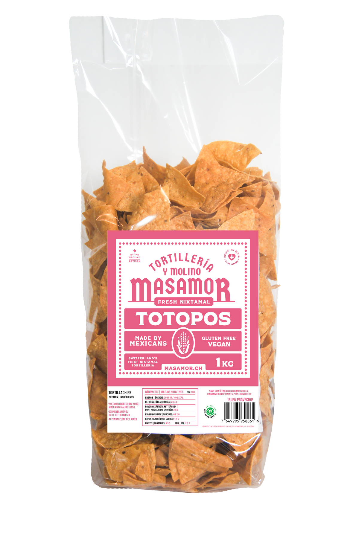 Totopos (Tortilla Chips)- Yellow Corn