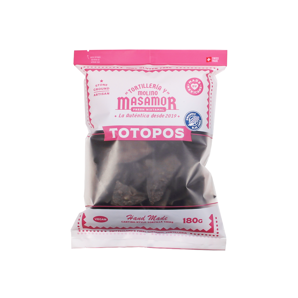 Totopos (Tortilla Chips) - Blue Corn