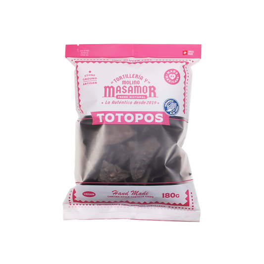 Totopos (Tortilla Chips) - Blue Corn