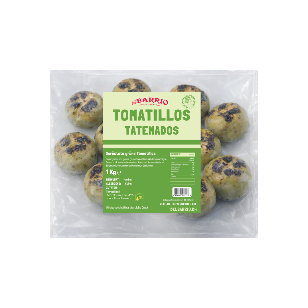 Fire-Roasted Green Tomatillos (Frozen)