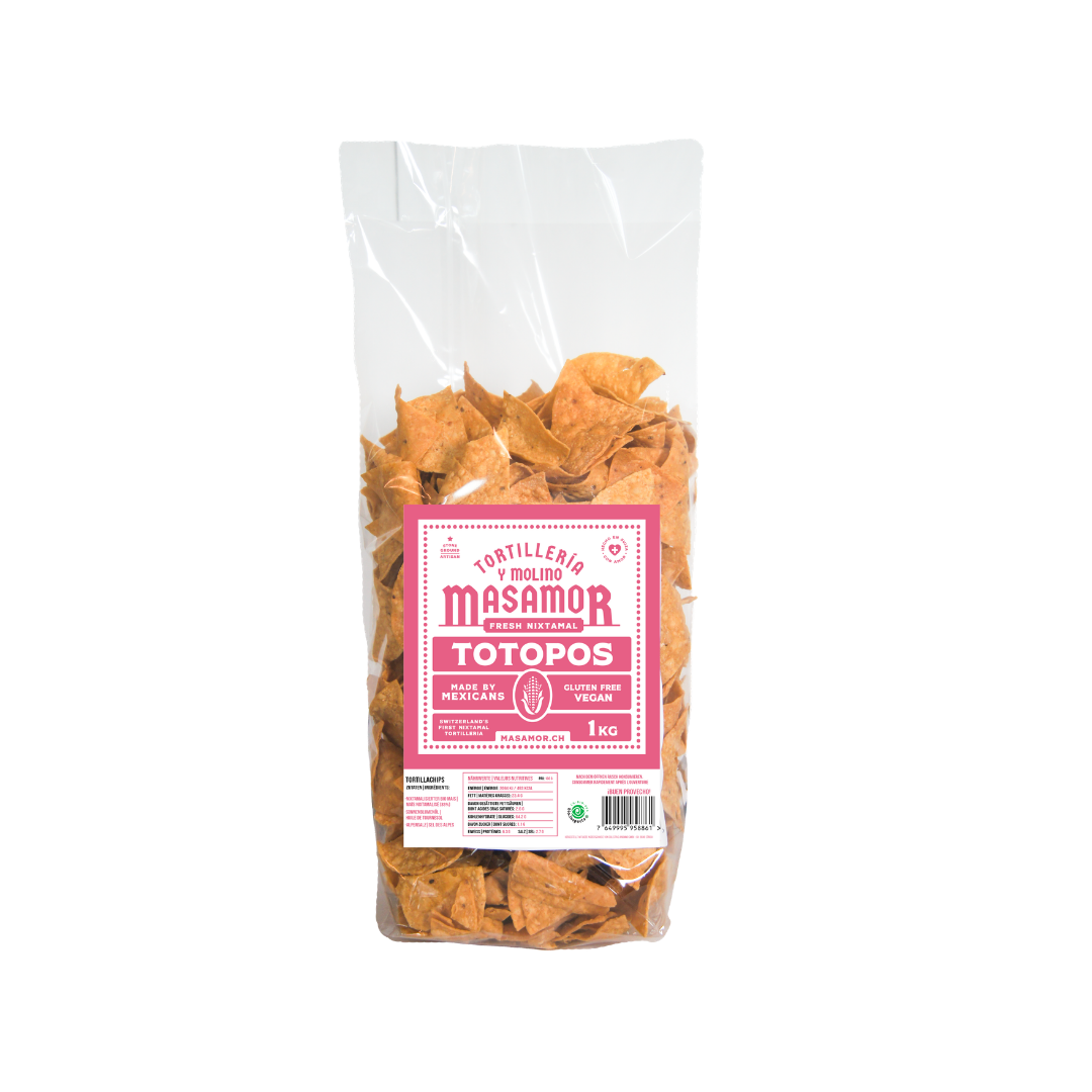 Totopos (Tortilla Chips)- Yellow Corn