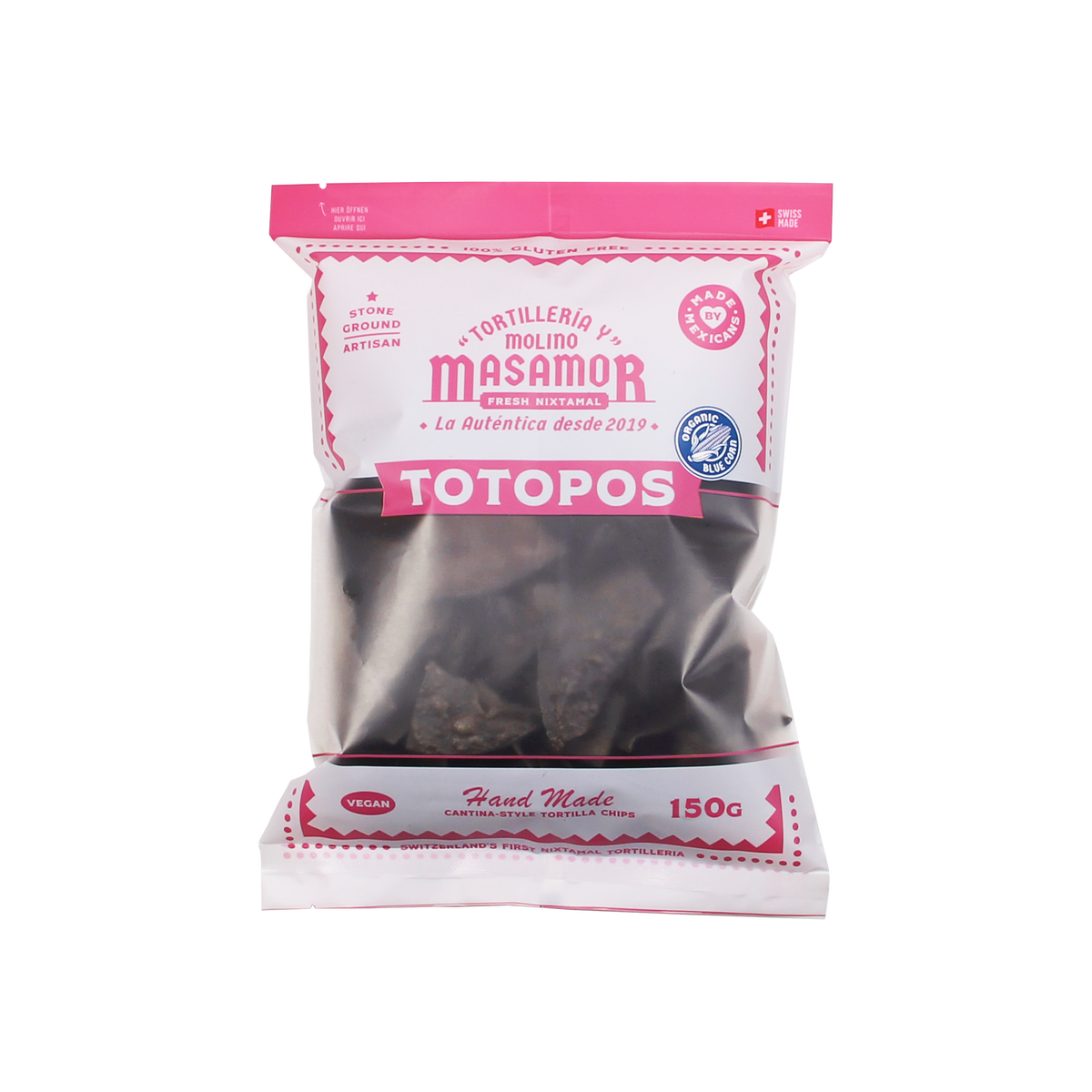 Totopos (Tortilla-Chips) – Blauer Mais